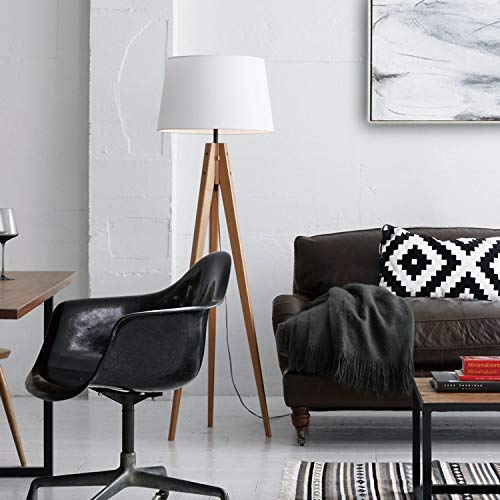 Amazon | ARTWORKSTUDIO Espresso floor lamp グレー白熱球付属モデル